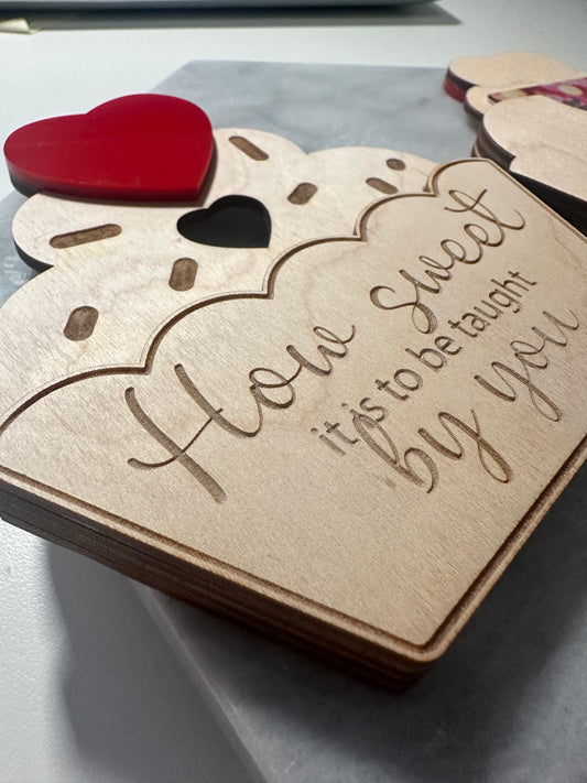 Cupcake Gift Card Holder