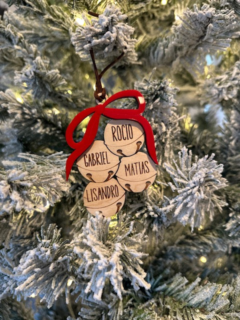 Jingle Bells - Family Ornament