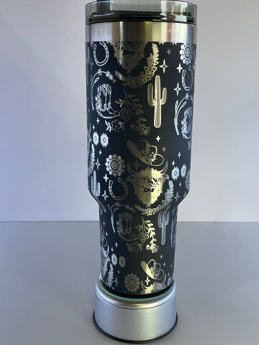 The Western 40oz Tumbler