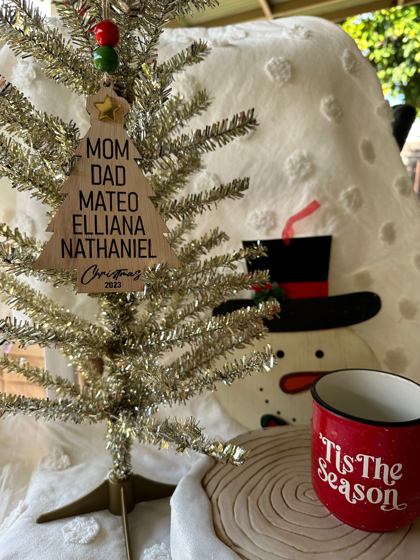 Family Christmas Tree Ornaments