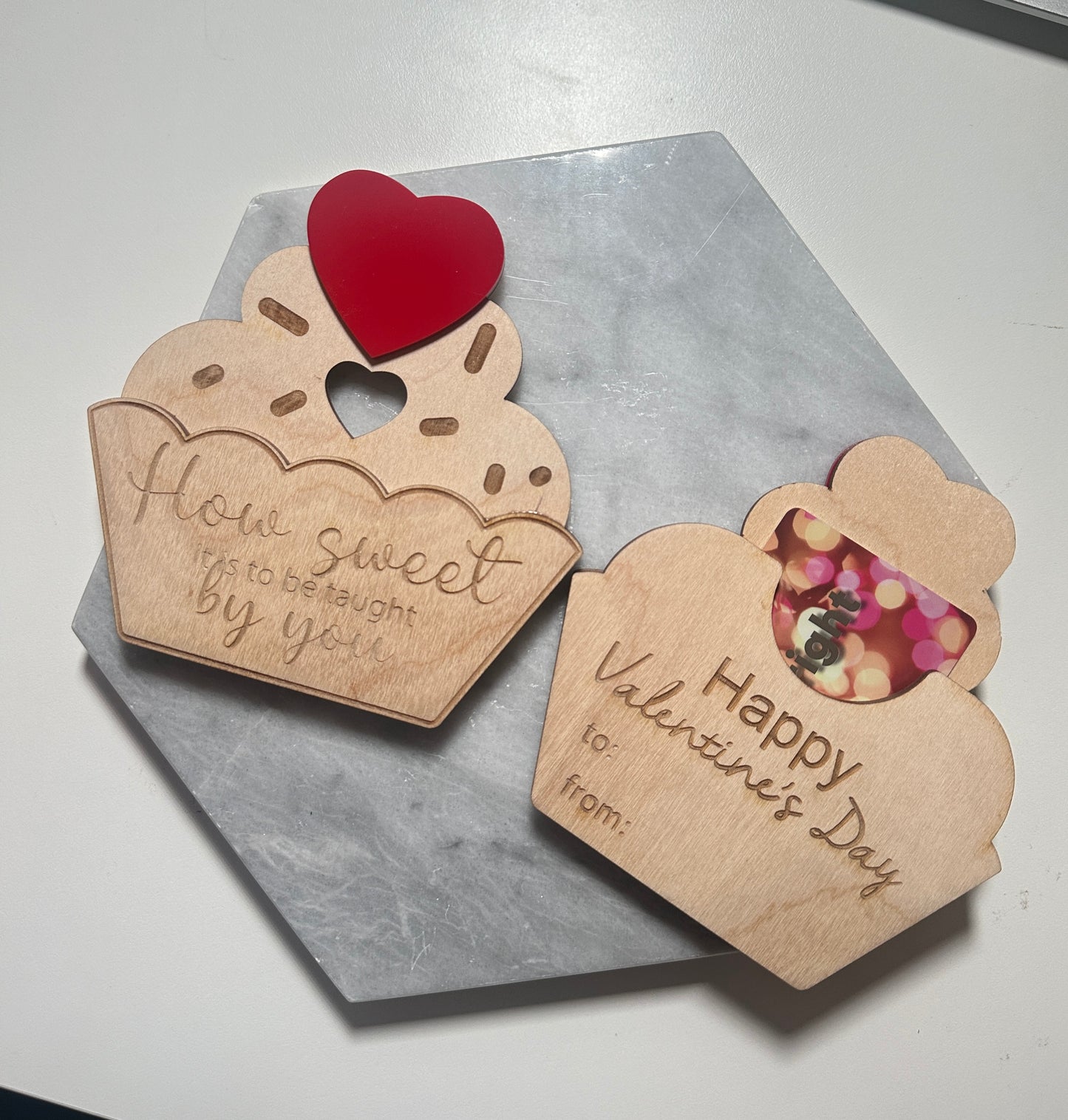 Cupcake Gift Card Holder