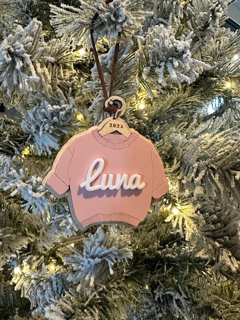 Chunky Sweater Ornament