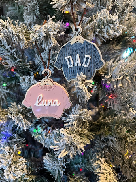 Chunky Sweater Ornament