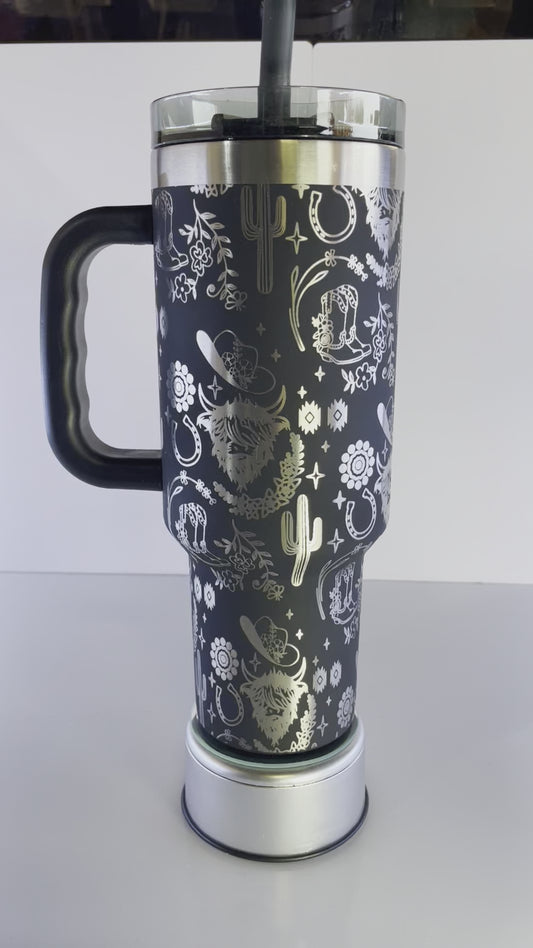 The Western 40oz Tumbler
