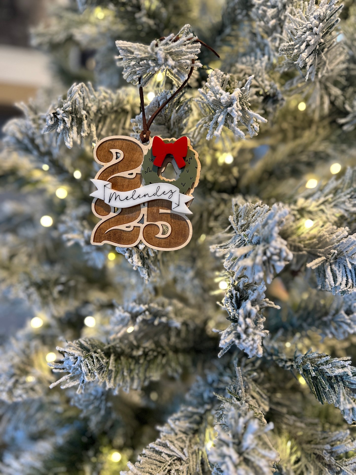 Wreath Ornament - 2025