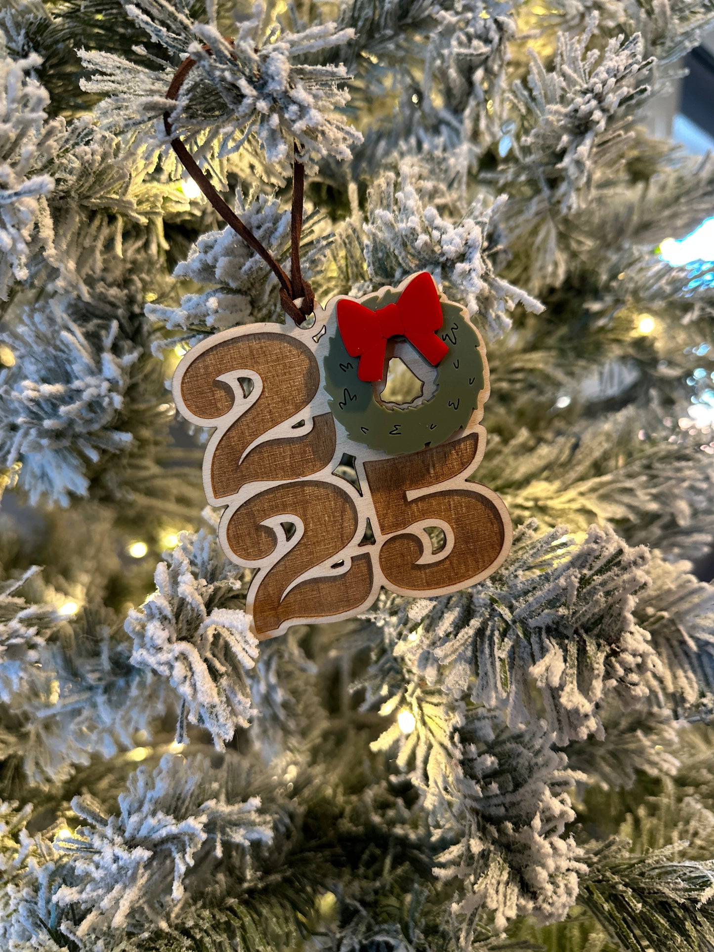 Wreath Ornament - 2025