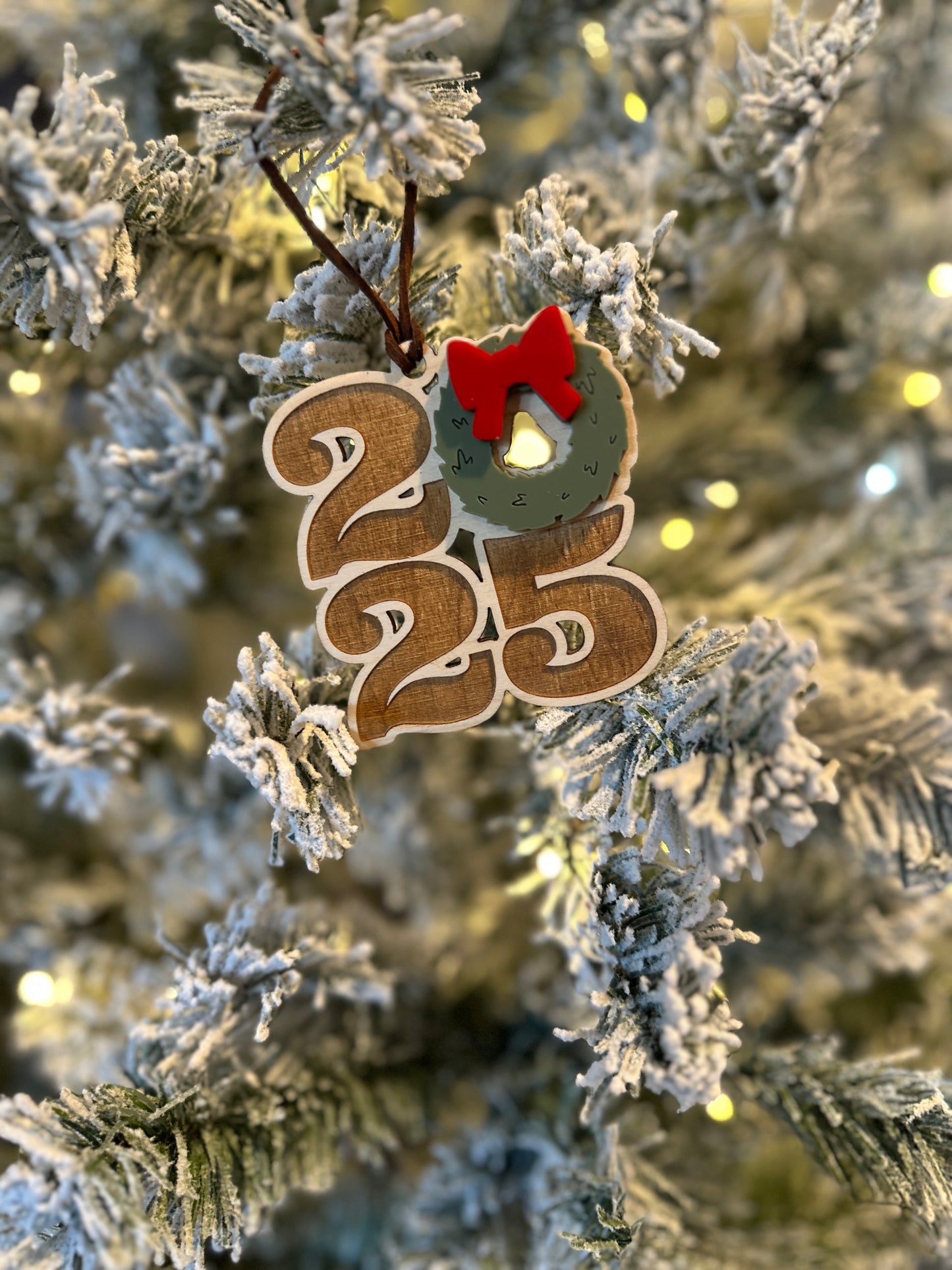 Wreath Ornament - 2025